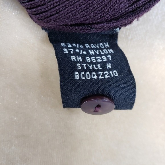 BCBGMaxAzria Button Front Split Cuff Cardigan - L - Picture 10 of 10